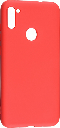 Чехол силиконовый для Samsung Galaxy A11/M11, good quality, X-CASE, красный