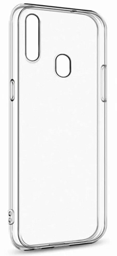 Чехол силиконовый для Samsung Galaxy A20S (2019), X-CASE, прозрачный
