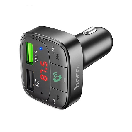 Bluetooth FM модулятор, E59, HOCO, черный
