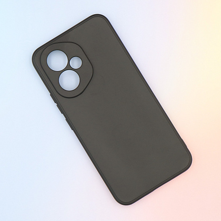 Чехол силиконовый для Honor 400, с микрофиброй внутри, с защитой камеры, X-CASE, черный