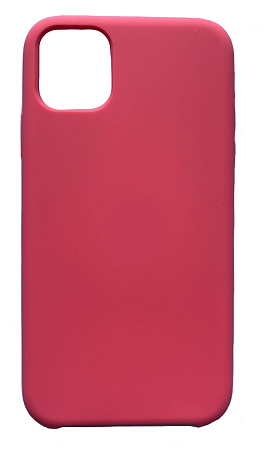 Чехол - накладка для iPhone 12 Pro Max, Silicon Case, розовый