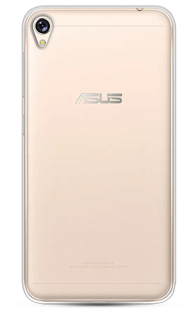 Чехол силиконовый для Asus Zenfone Live, ZB501KL, прозрачный