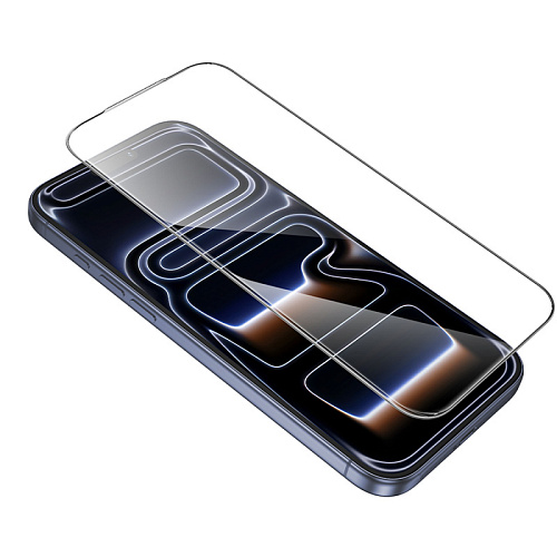 Защитное стекло для iPhone 17 Pro, A777, HOCO, HD, рамка черная