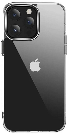 Чехол силиконовый для iPhone 14 Pro (6.1), X-CASE, прозрачный