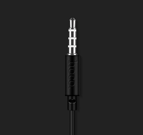 Проводные наушники M14 Universal Earphone, вакуумные с микрофоном, HOCO, черные