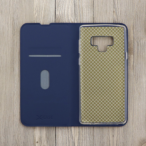 Чехол-книжка для Samsung Galaxy Note 9, X-CASE, боковой, синий
