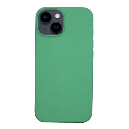 Чехол - накладка для iPhone 13, Silicon Case, без лого, мятный