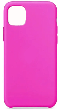 Чехол - накладка для iPhone 12 mini (5.4), Silicon Case, малиновый