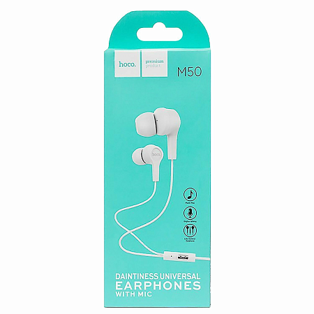   M50 Daintiness Universal Earphone, HOCO,   , 