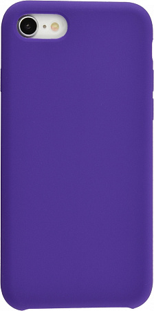 Чехол-накладка для iPhone 7/8/SE (2020), Silicon Case, фиолетовый