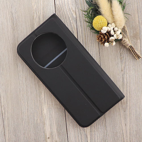 Чехол-книжка для Huawei Honor X9B/X50/Magic 6 LITE, X-CASE, боковой, черный