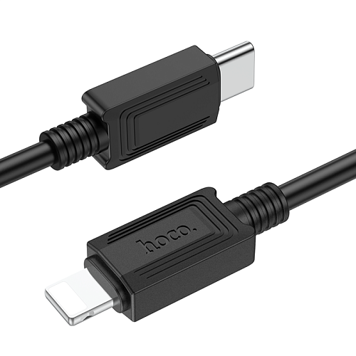 Кабель Lightning to Type-C (PD), HOCO, X73, 1м, черный