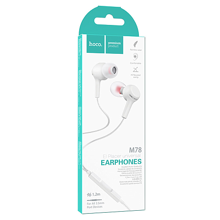   M78 El Placer universal earphones , HOCO, 