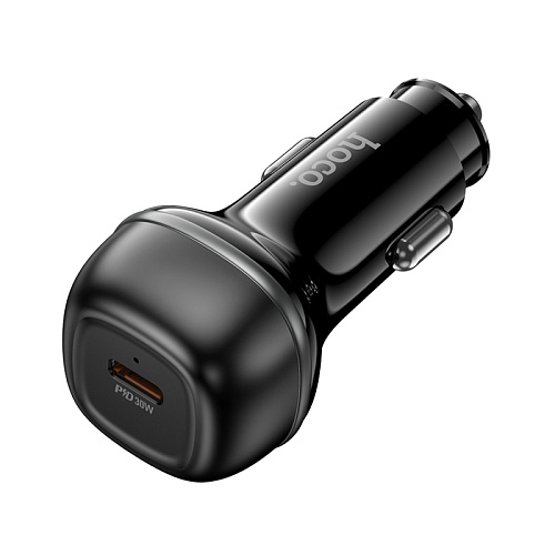 Автомобильное зарядное устройство, 1 PD 30W (Z58), HOCO, черный