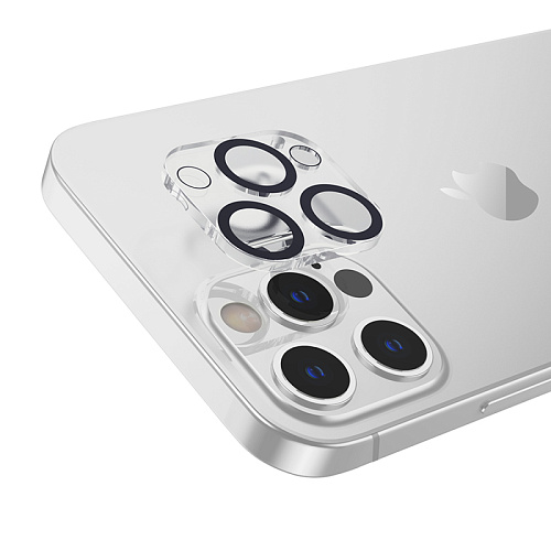 Защитное стекло на iPhone 12 Pro (6.1) G13, HOCO, на заднюю камеру, черное