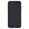 Чехол силиконовый для iPhone 7/8/SE 2020, с микрофиброй внутри, с защитой камеры, X-CASE, черный