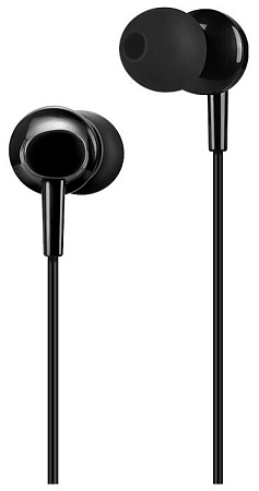 Проводные наушники M14 Universal Earphone, вакуумные с микрофоном, HOCO, черные