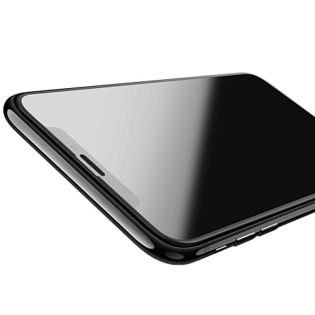 Защитное стекло на iPhone X/XS/11 Pro (G5), HOCO, Full screen silk screen HD, черное