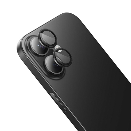 Защитное стекло для iPhone 17, V14, HOCO, на заднюю камеру, черный