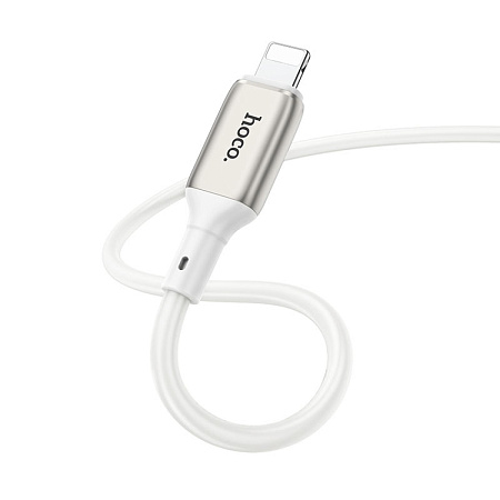 Кабель Lightning to Type-C (PD), HOCO, X66, 1м, белый