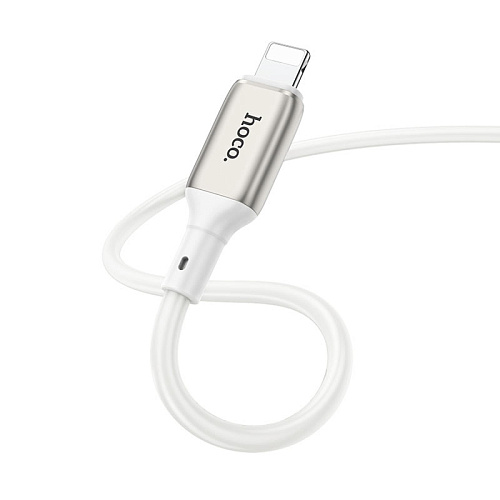 Кабель Lightning to Type-C (PD), HOCO, X66, 1м, белый