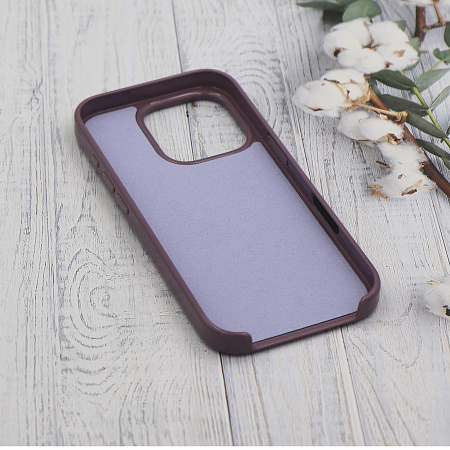 Чехол-накладка для iPhone 16 Pro Max, глянцевый, магнитный (MagSafe), без лого, X-CASE, фиолетовый