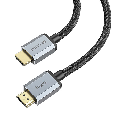 HDMI кабель, HOCO, US03, HDTV 2.0, 4K HD, 2м, черный