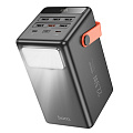 Универсальный Доп. Аккумулятор 100000mAh, J142, HOCO, выход: 6 USB, 1 PD 20W, черный