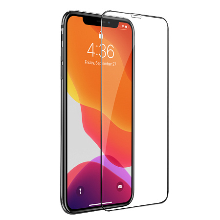 Защитное стекло на iPhone X/XS/11 Pro (G9), HOCO, Full screen HD tempered glass, черное