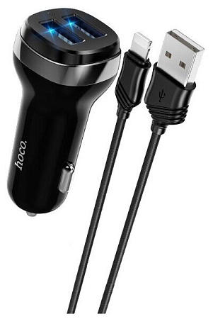   , 2 USB 2.4A (Z40), usb cable lightning, HOCO, 