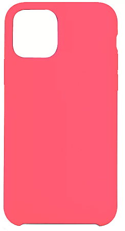 Чехол - накладка для iPhone 11, Silicon Case, розовый