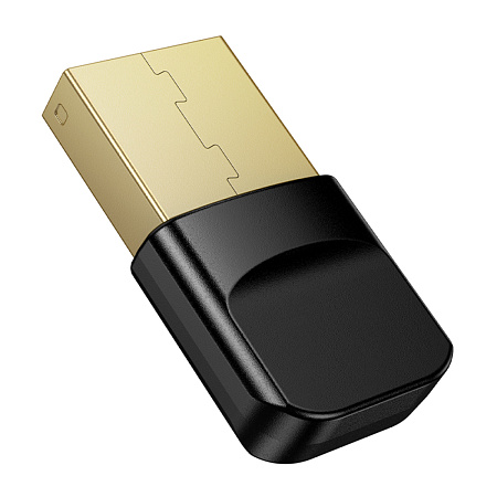 USB Bluetooth адаптер (BT 6.0), UA100, HOCO, черный