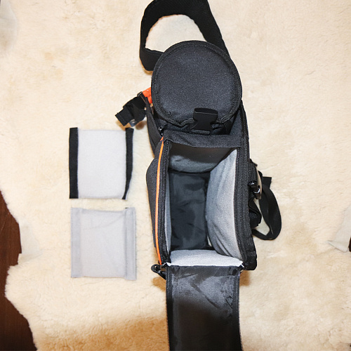 Рюкзак водонепроницаемый для фотоаппарата, камеры и др., 5014, PULUZ, через плечо, черный