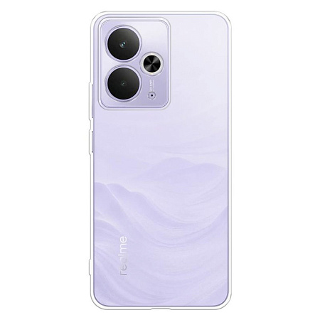Чехол силиконовый для Realme 14T (5G), с защитой камеры, X-CASE, прозрачный