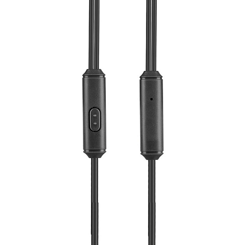 Проводные наушники M14 Universal Earphone, вакуумные с микрофоном, HOCO, черные