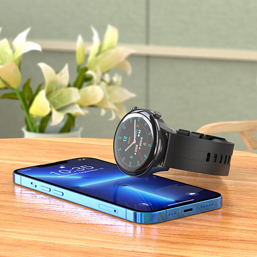 Умные часы Y7 Smart watch Hoco, черные