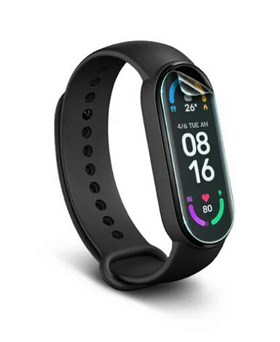 Защитная пленка на Xiaomi Mi Band 3,  (2 штуки), прозрачный