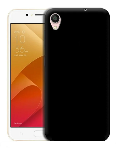 Чехол силиконовый для Asus Zenfone Live L1, ZA550KL, черный