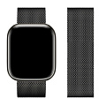 Ремешок на руку для Apple Watch 44/45/46/49 мм, HOCO, WA03, Milanese loop, черный