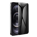Защитное стекло на iPhone 12 (6.1)/12 Pro (6.1) A777 Plus, HOCO, антишпионское, черное