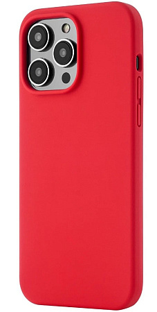 Чехол-накладка для iPhone 14 Pro Max, Silicon Case, без лого, красный