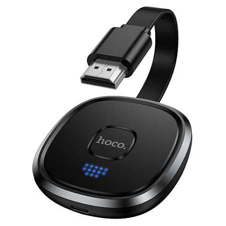 Беспроводной HDMI-адаптер для дублирования экрана смартфона, UA45 HD, Носо, черный