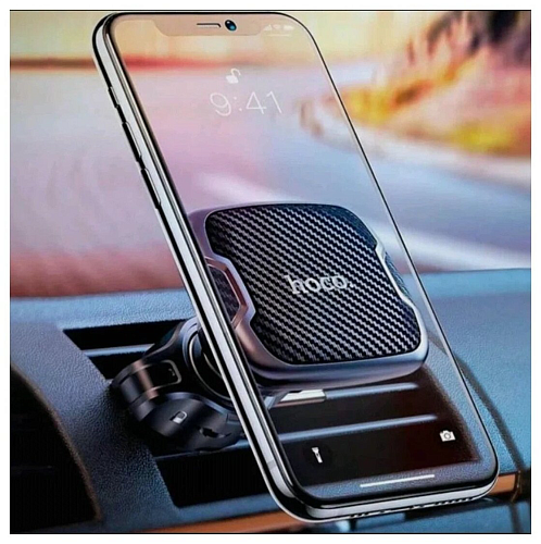 Держатель автомобильный на решетку магнитный, CA65, HOCO, черный