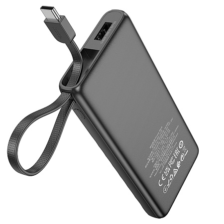  .  5000mAh, J129, HOCO, 1 USB (5V/2A),  Type-C, 