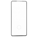 Защитное стекло на Samsung Galaxy S21, Corved, с отпечатком, черное, X-CASE