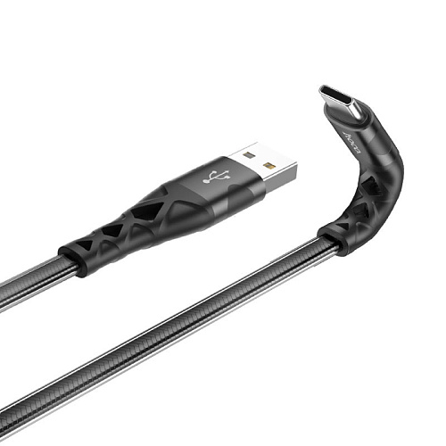 USB Кабель Type-C, HOCO, U105, 1.2м, черный