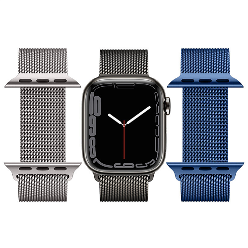 Ремешок на руку для Apple Watch 38/40/41/42 мм, HOCO, WA03, Milanese loop, серый