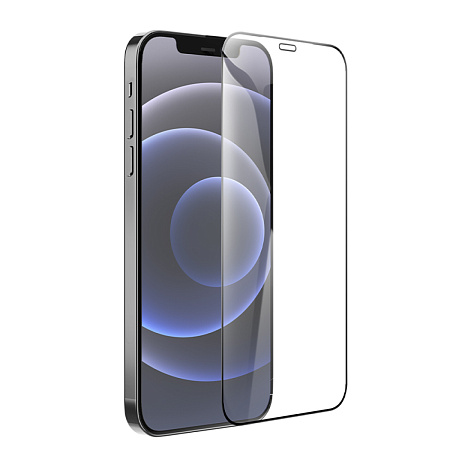 Защитное стекло на iPhone 12 (6.1)/12 Pro (6.1) A777, HOCO, HD, черное