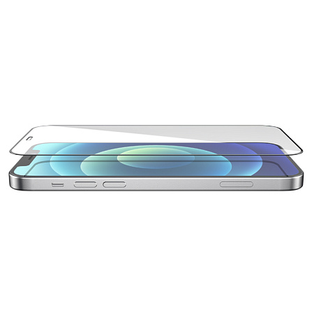 Защитное стекло на iPhone 12 (6.1)/12 Pro (6.1) G8, HOCO, 3D Full screen fine edge anti-fall tempered glass, черное