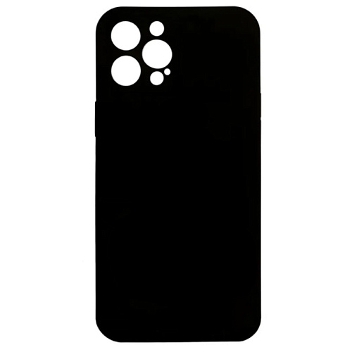 Чехол силиконовый для iPhone 12 Pro Max (6.7), good quality, X-CASE, черный Чехол силиконовый для iPhone 12 Pro Max (6.7), good quality, X-CASE, черный